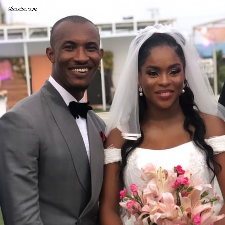 These Unseen White Wedding Photos Of Gideon Okeke And Chidera Uduezue Are Love Itself