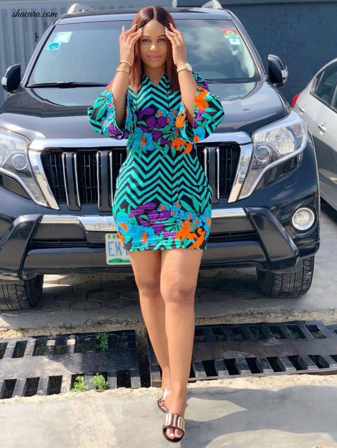 This Viral 2019 Emerging African Fashion Bodycon Trend Is Here To Serve Ladies With Hips