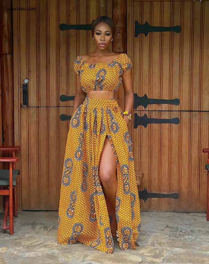 Meanwhile In The World Of African Fashion, Yellow Is Definitely The Colour Of The Summer HarmattanSeason!