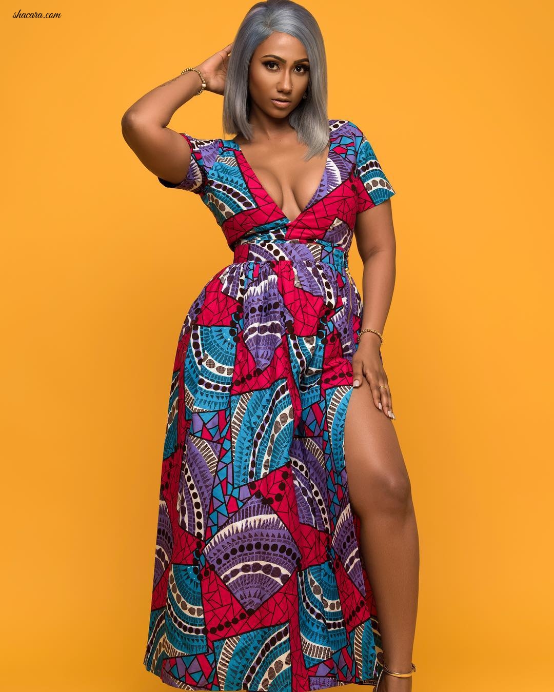 Hajia4Reall’s Is Nothing But Haute Style Sauce, See Her Best African Print Moments