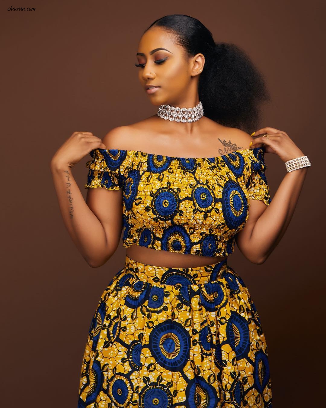 Hajia4Reall’s Is Nothing But Haute Style Sauce, See Her Best African Print Moments