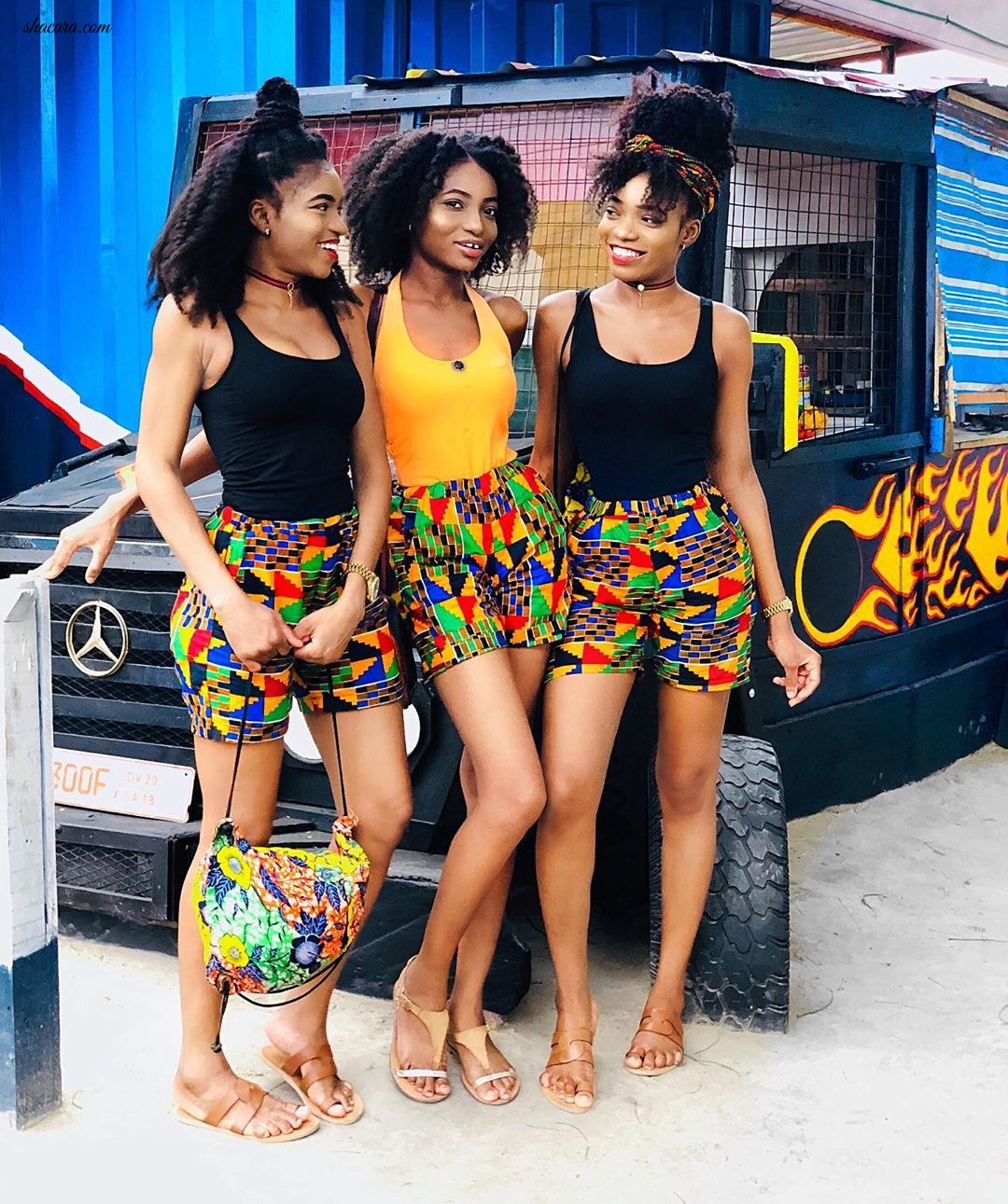 Ghana’s WW Twinz Are Redefining Bestie Goals For This Summer With Fashion Styles & Faux Locks