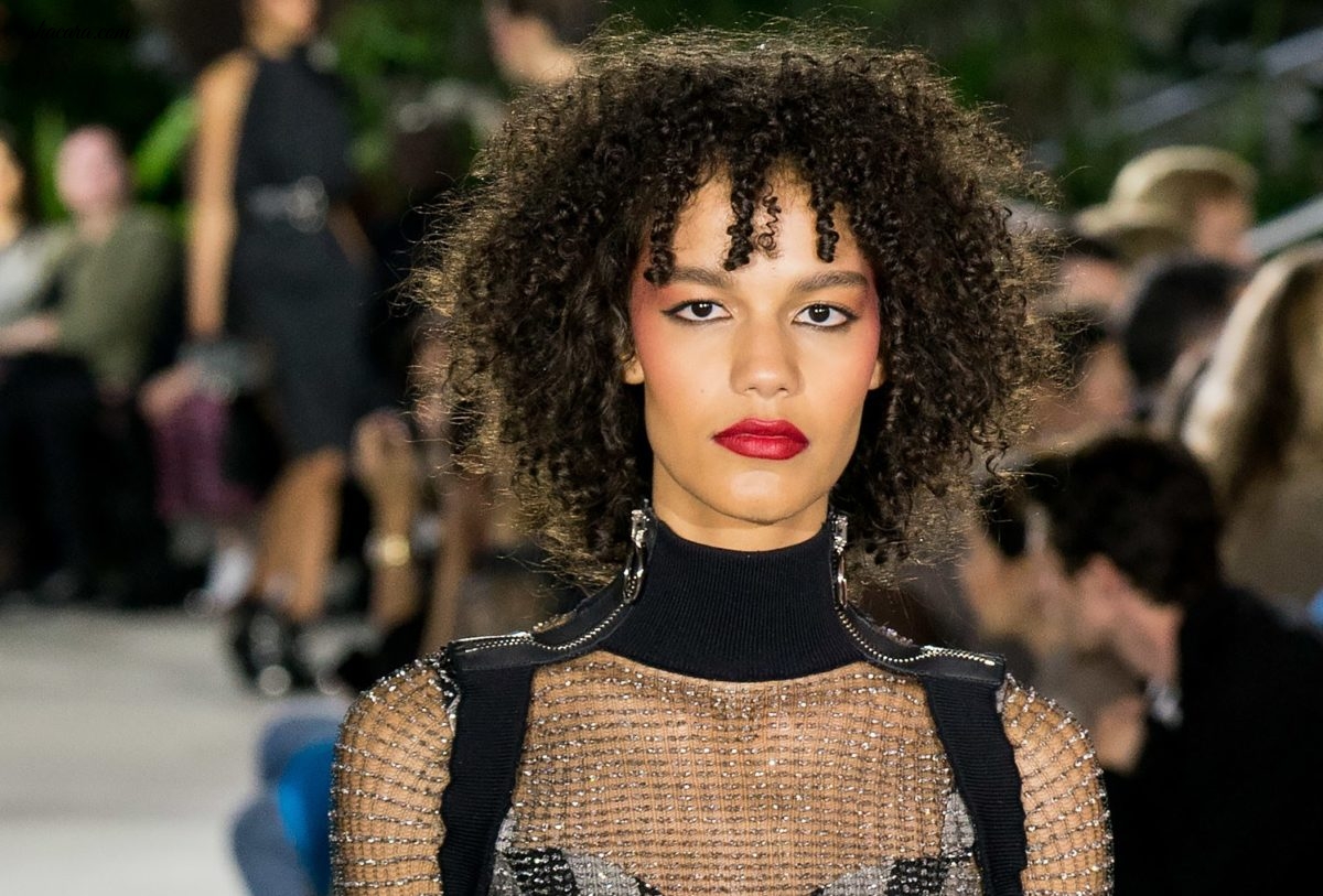 It's All About The 80s For Louis Vuitton's Resort 2020 Runway Beauty