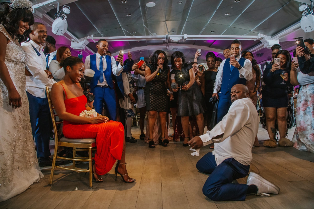 Bridal Bliss: Prezzie and Ty's Lit Wedding Reception Was A Party To Remember