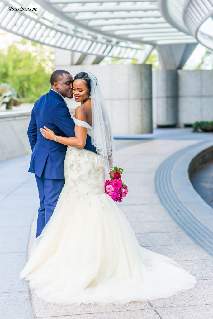 Bridal Bliss: Edwin And Georgette's Atlanta Wedding Was A Vibe