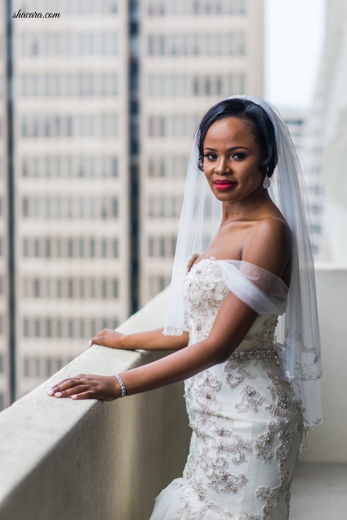 Bridal Bliss: Edwin And Georgette's Atlanta Wedding Was A Vibe