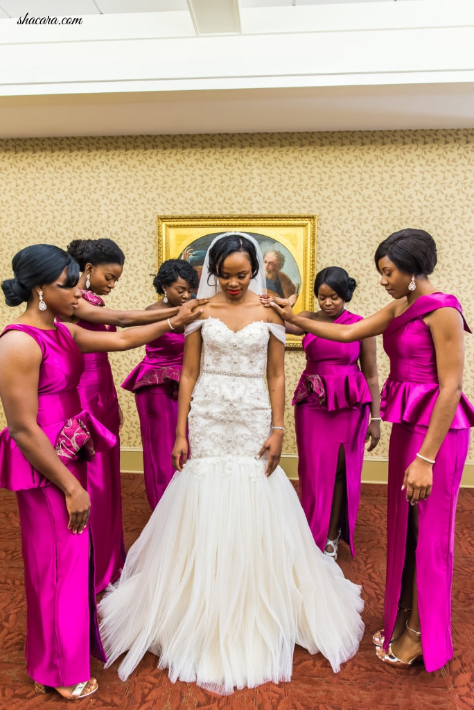 Bridal Bliss: Edwin And Georgette's Atlanta Wedding Was A Vibe