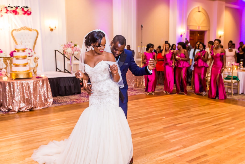 Bridal Bliss: Edwin And Georgette's Atlanta Wedding Was A Vibe