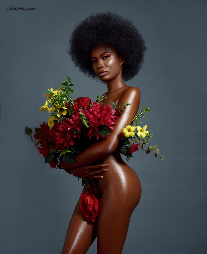 #HOTSHOTS: The Beauty Of Flowers, Enjoy This Fabulous Artistic Editorial By Ghana’s Sharon O Photography