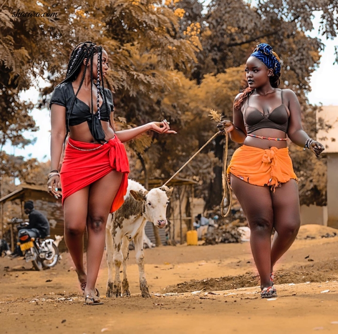 #HOTSHOTS: Kampala’s Walter Photography Serves Us A Hot Village Shoot With Ugandan Beauty