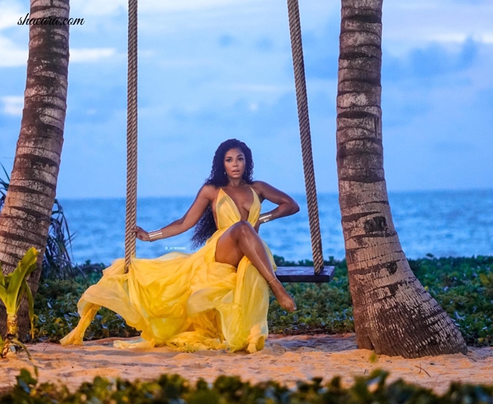 Ashanti Is Every Inch Of Stylish In New Images As She Serves Haute Resort Fashion