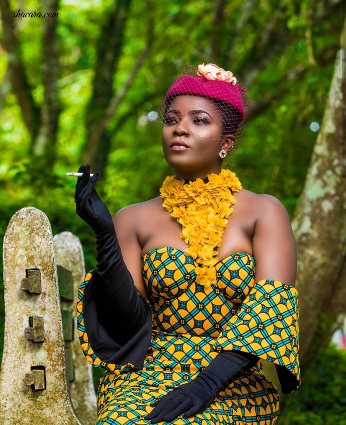 #HOTSHOT: Priscilla Stuns In Fabulous Jamartash Dress In Fashion Editorial By TwinzDntBeg