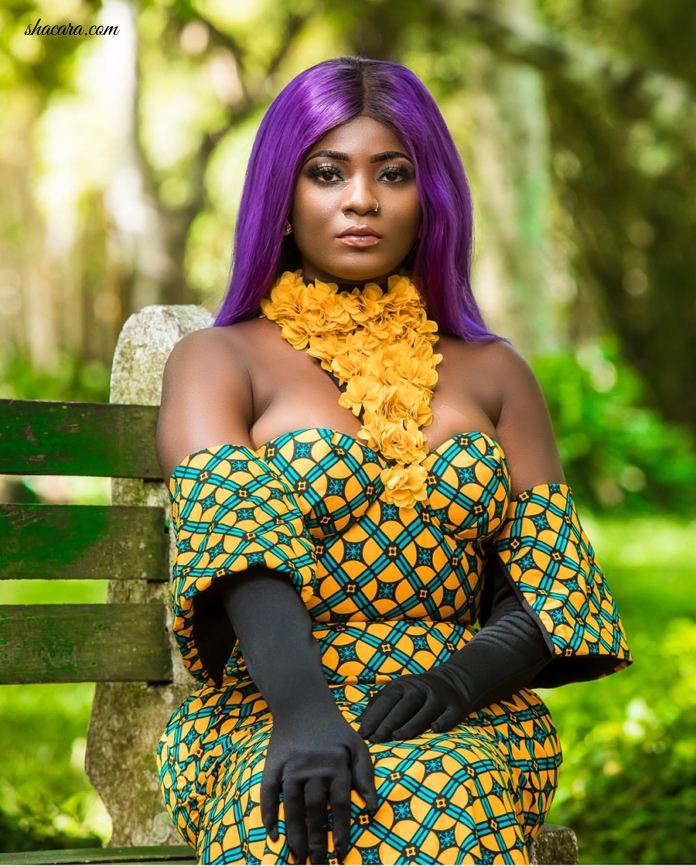 #HOTSHOT: Priscilla Stuns In Fabulous Jamartash Dress In Fashion Editorial By TwinzDntBeg