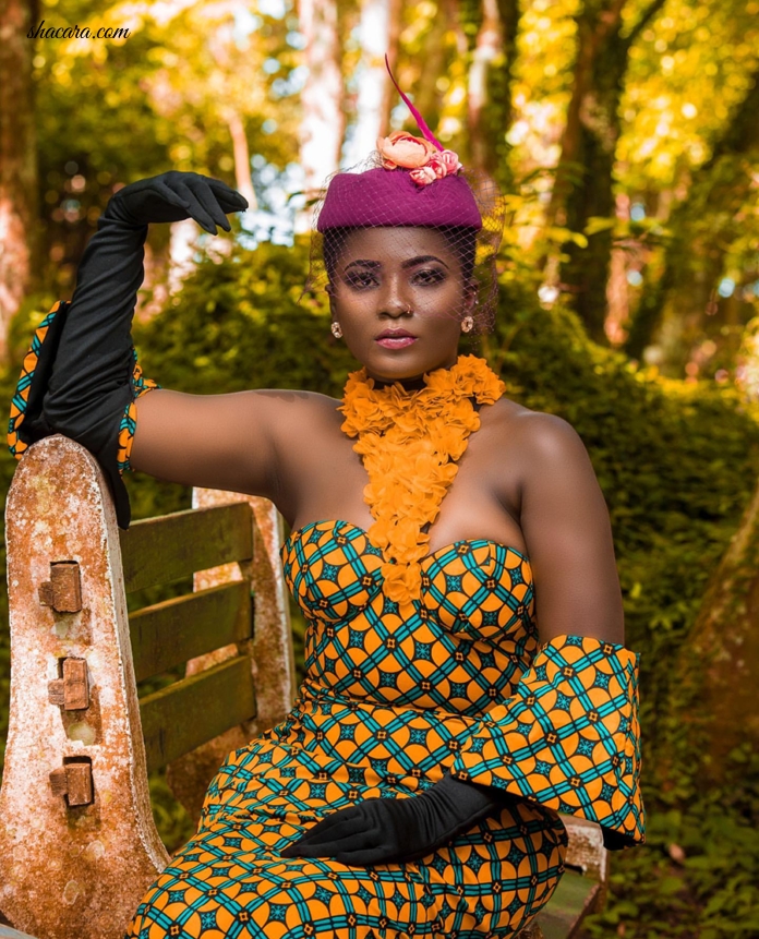 #HOTSHOT: Priscilla Stuns In Fabulous Jamartash Dress In Fashion Editorial By TwinzDntBeg