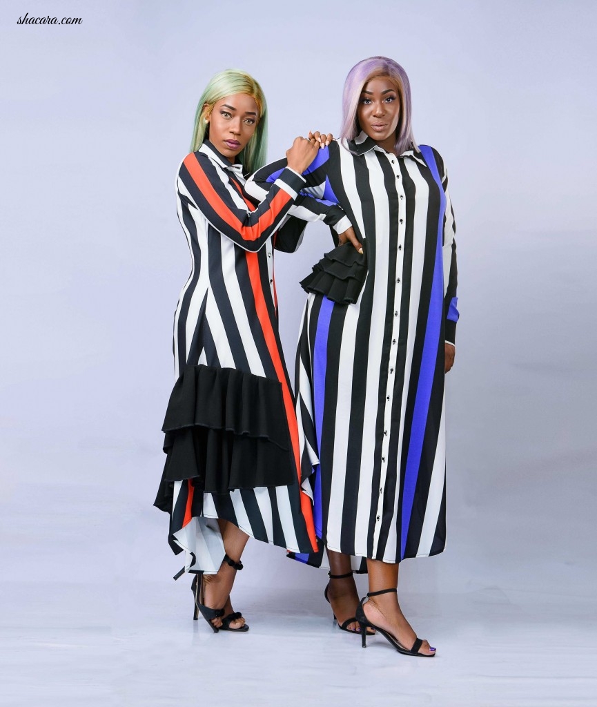 Media Darlings Destiny Amaka & Tora Olaiya Dazzles In Trish .O. Couture’s ‘Everyday Woman’ Collection