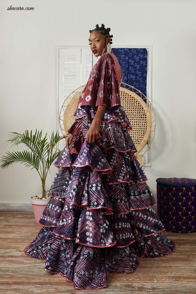 Adire, Crop Tops, Puff Sleeves! Mazelle Creates Magic In ‘Queen of the East’ Collection