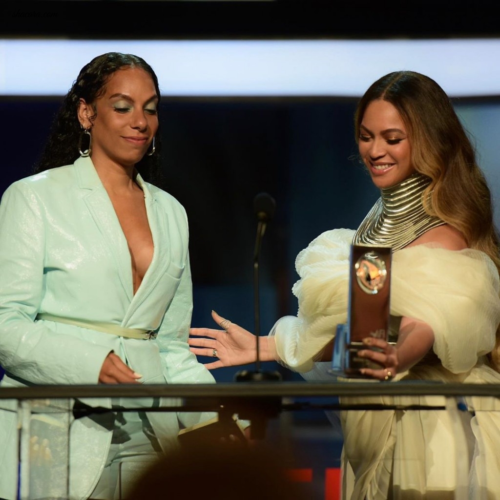 Beyoncé’ Surprise Appearance At The 47th AFI Life Achievement Award In A ‘Phuong My’ Tulle Dress