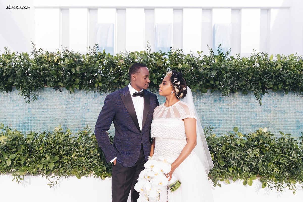 Bridal Bliss: Brooke and Layne's White-Hot Miami Wedding Was A Real Showstopper