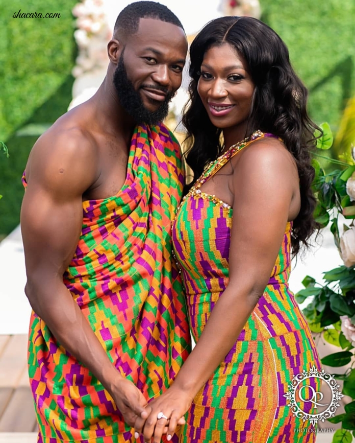 This Beautiful Couple Just Made The Whole World Jealous With Their Beautiful Stylish African Kente Wedding