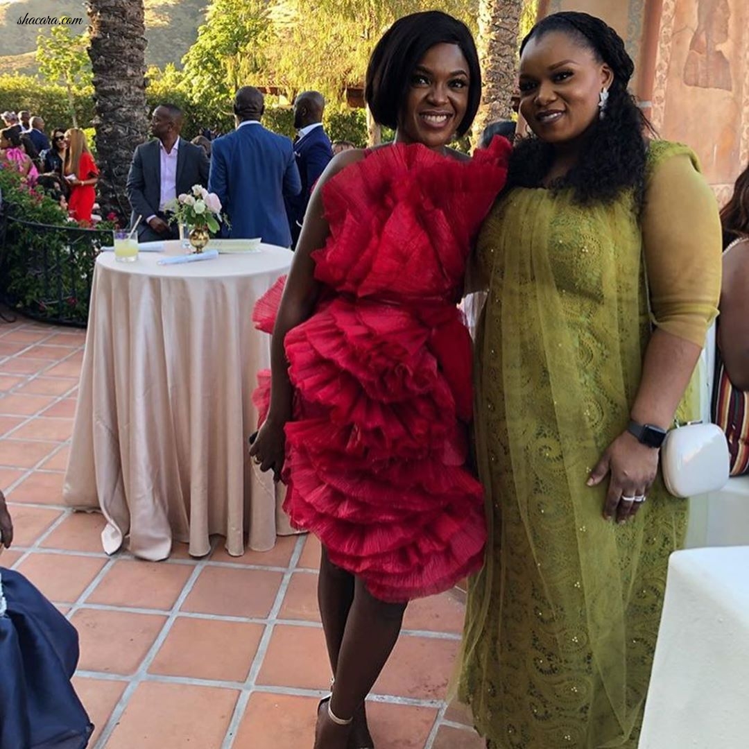 Banke Meshida_Lawal, Ruth Osime, Omoni Oboli and More Personalities At Mo Abudu’s Daughter’s Wedding