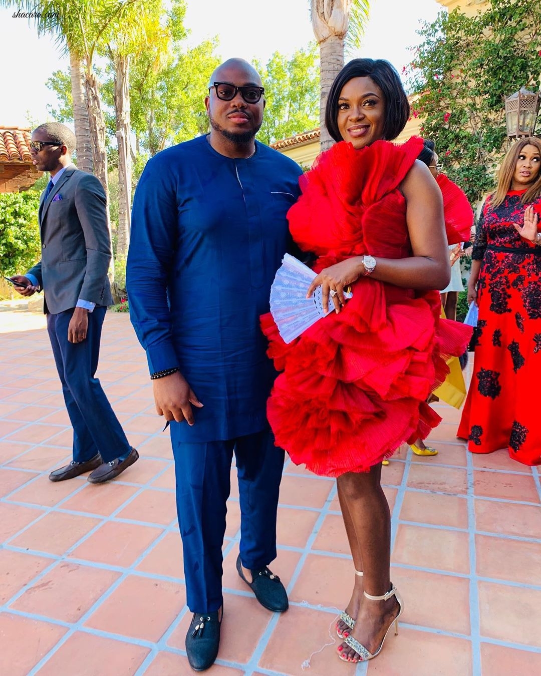 Banke Meshida_Lawal, Ruth Osime, Omoni Oboli and More Personalities At Mo Abudu’s Daughter’s Wedding