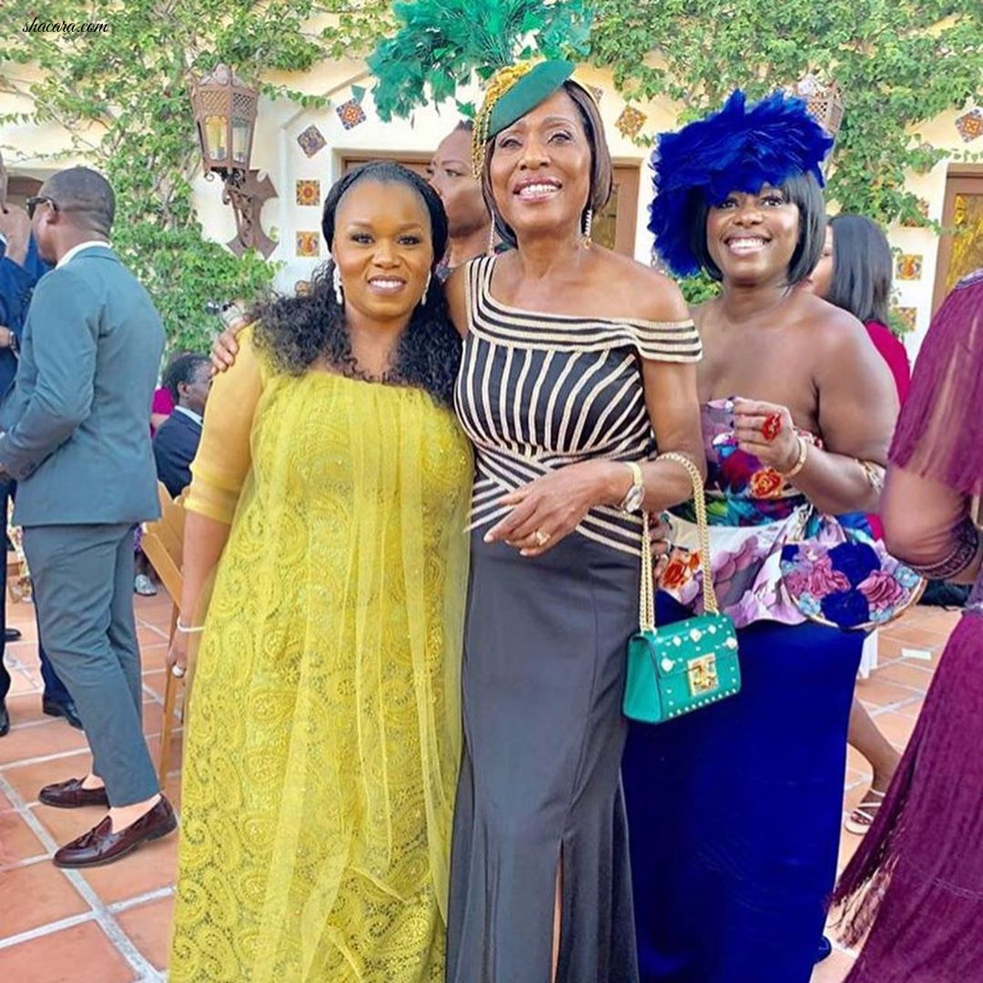 Banke Meshida_Lawal, Ruth Osime, Omoni Oboli and More Personalities At Mo Abudu’s Daughter’s Wedding