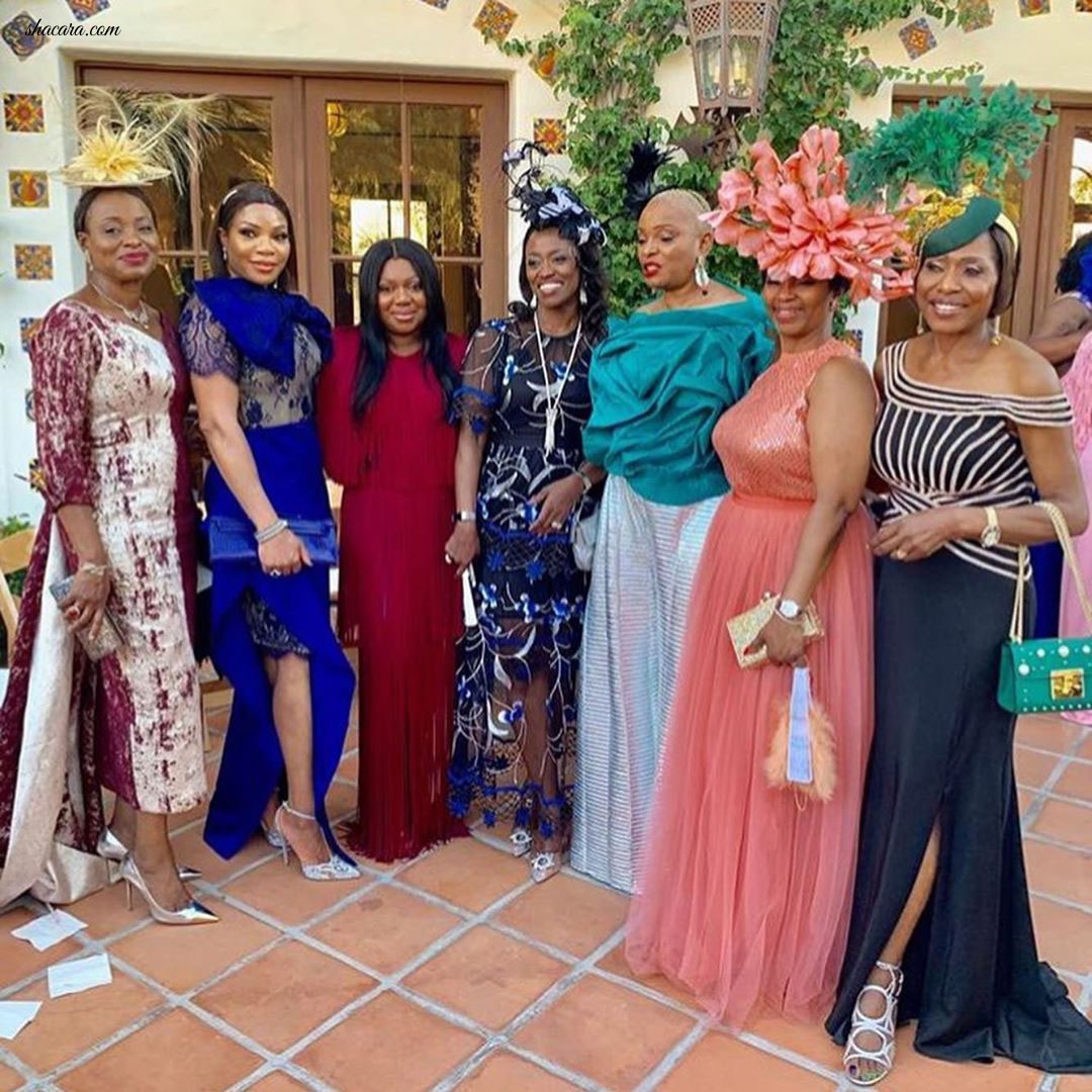 Banke Meshida_Lawal, Ruth Osime, Omoni Oboli and More Personalities At Mo Abudu’s Daughter’s Wedding