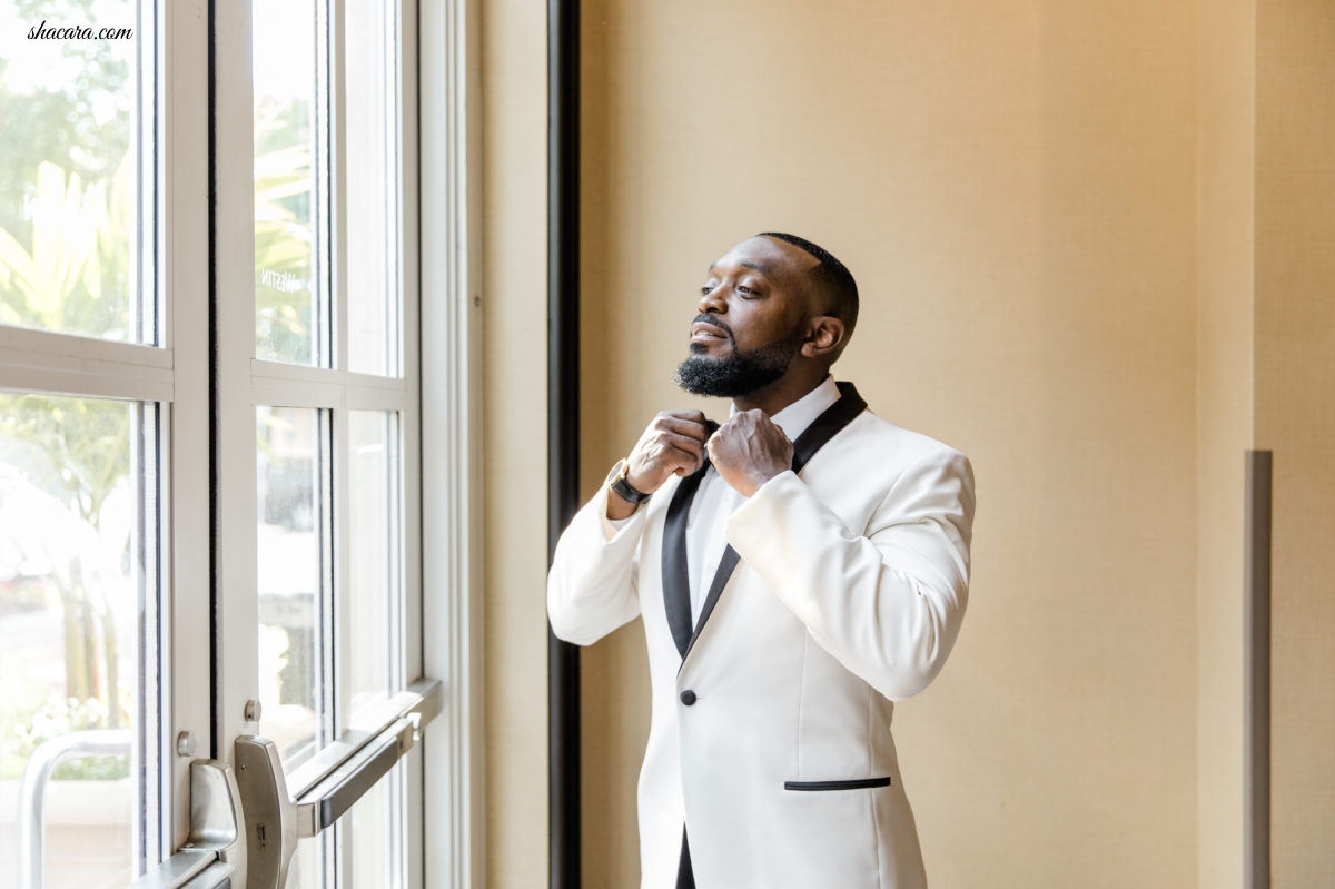 Bridal Bliss: We Loved Maurice and Ebone's Beautiful Black Tie Wedding Vibes