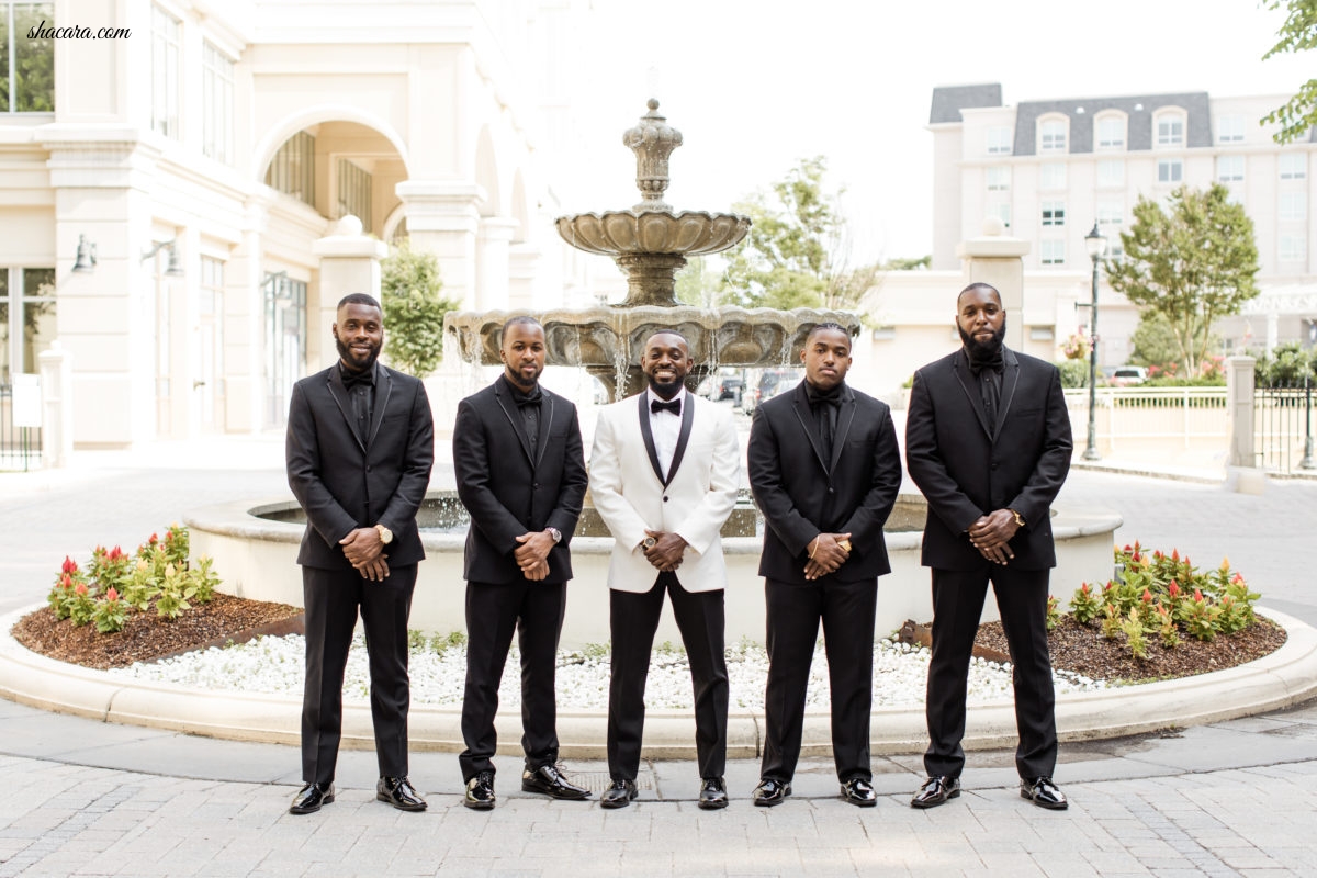 Bridal Bliss: We Loved Maurice and Ebone's Beautiful Black Tie Wedding Vibes