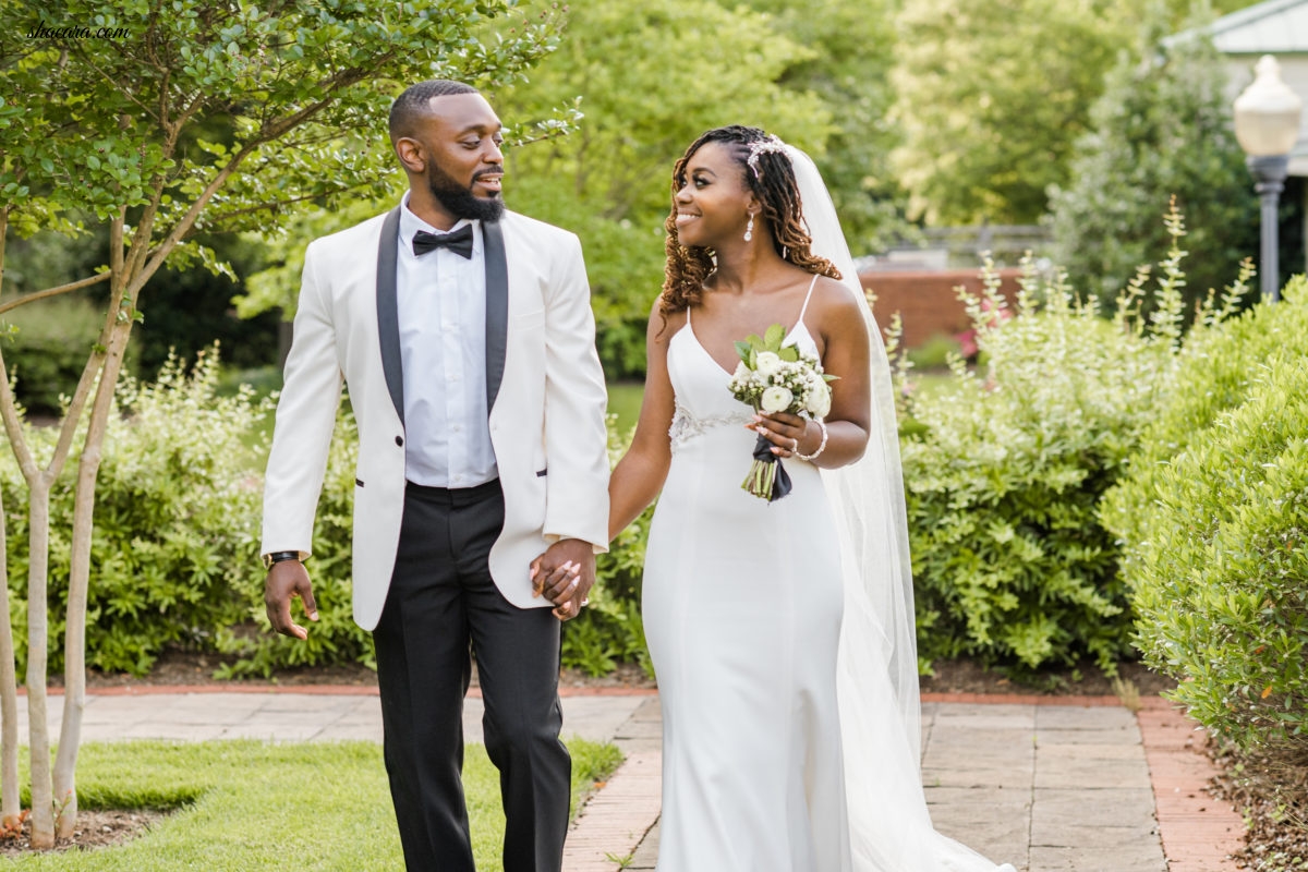 Bridal Bliss: We Loved Maurice and Ebone's Beautiful Black Tie Wedding Vibes