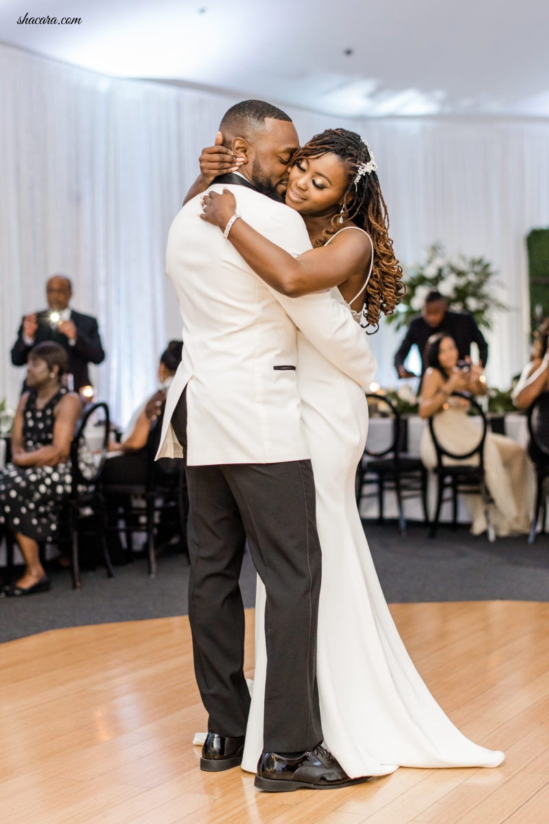 Bridal Bliss: We Loved Maurice and Ebone's Beautiful Black Tie Wedding Vibes