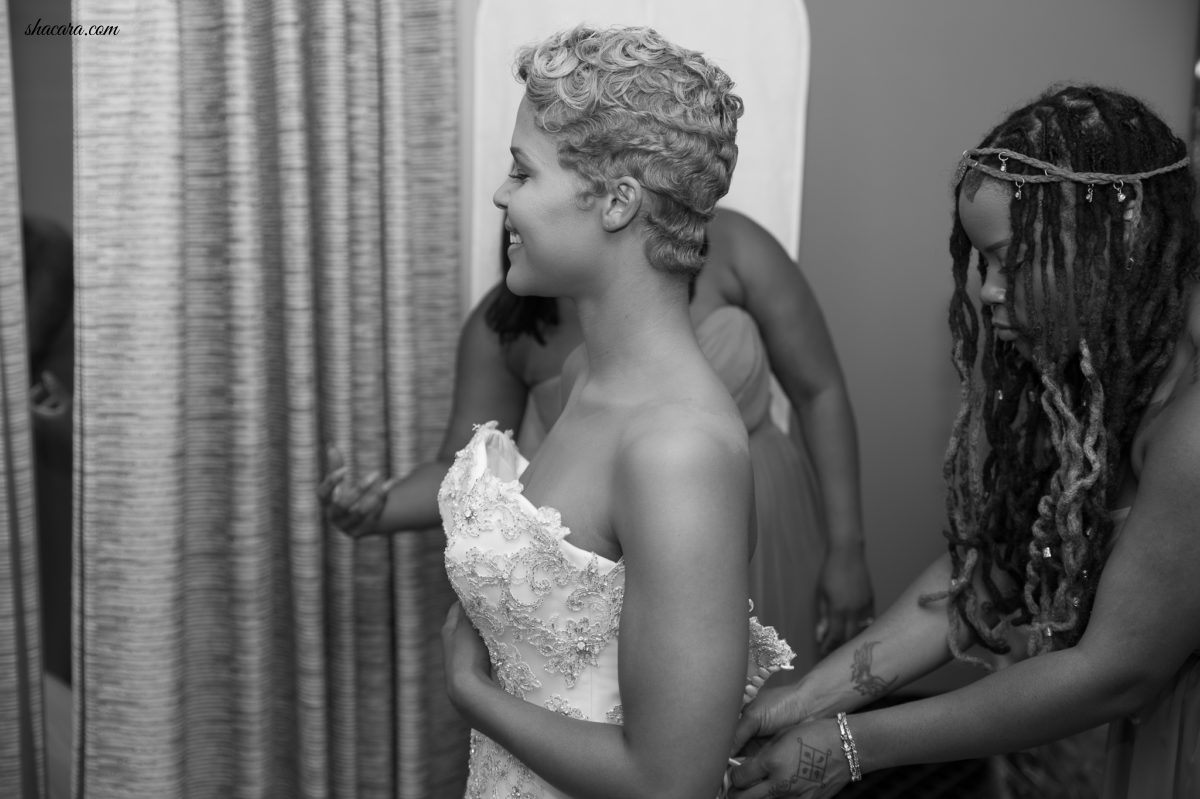 Bridal Bliss: Tiffany and Alyssa Went From DMs To 'I Do'