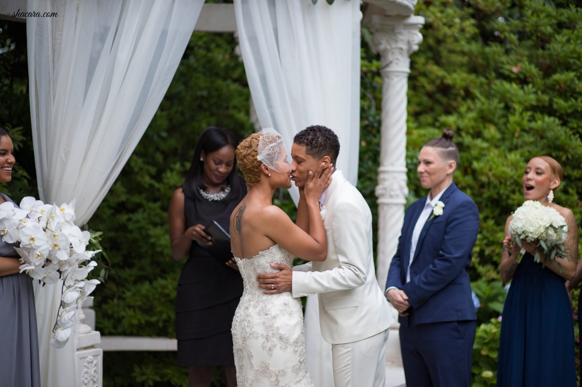 Bridal Bliss: Tiffany and Alyssa Went From DMs To 'I Do'