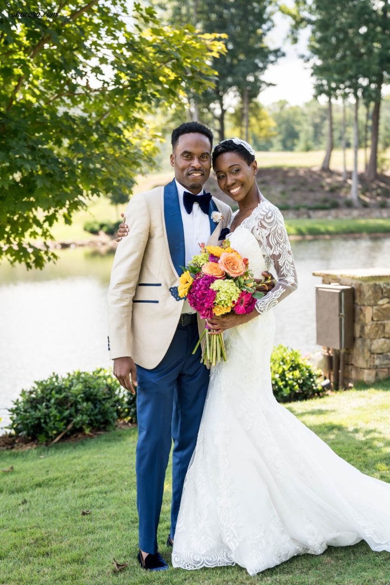 Bridal Bliss: Yaaas, Love! Edna and Eric's Georgia Wedding Just Dripped With Style