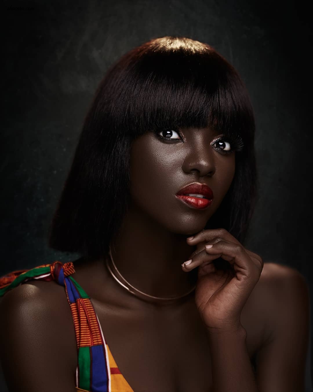 #MODELCRUSH: “My Dark Skin Is A Golden Pass To Jobs” – Black Diamond, Ghana’s Darkest Model