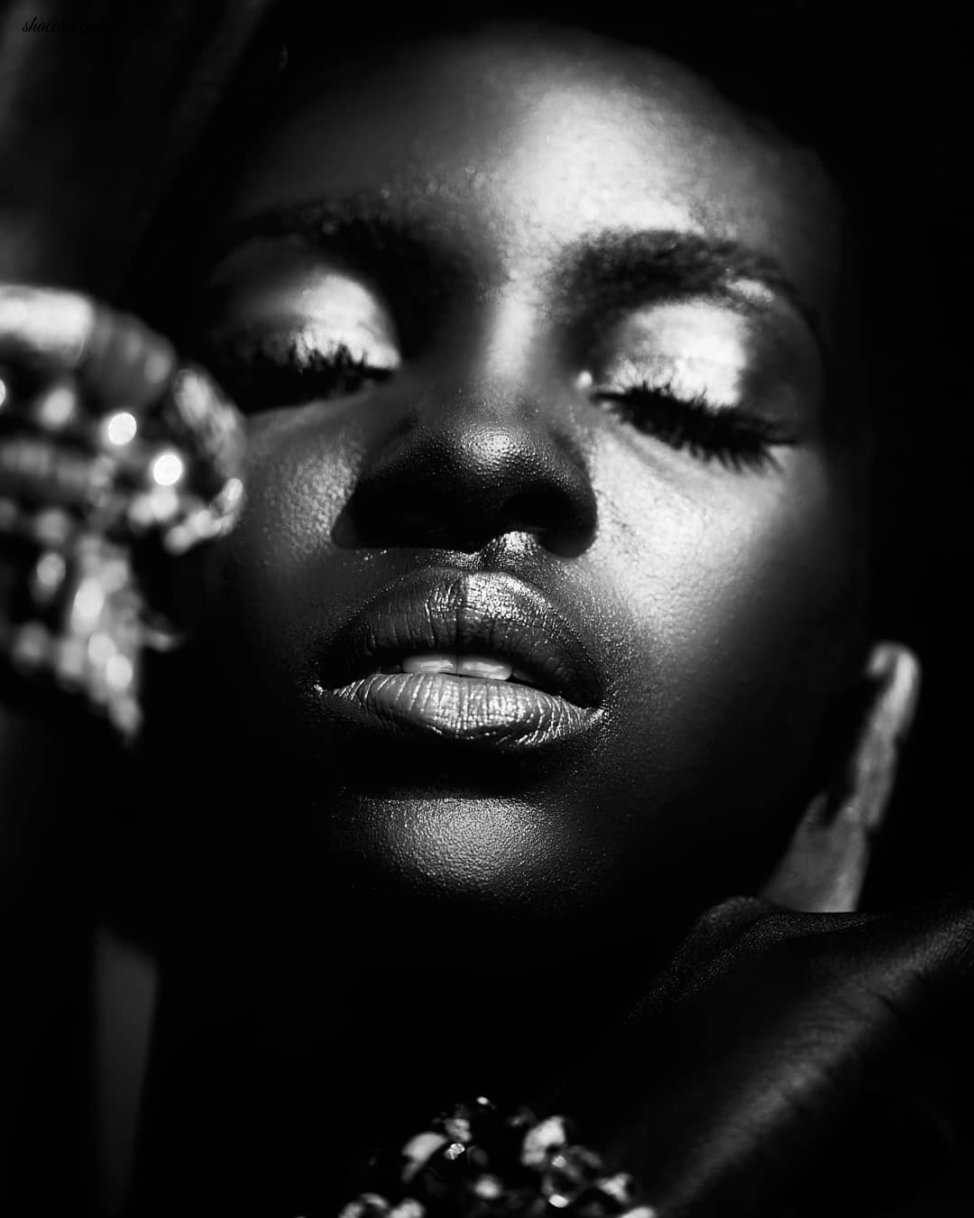 #MODELCRUSH: “My Dark Skin Is A Golden Pass To Jobs” – Black Diamond, Ghana’s Darkest Model