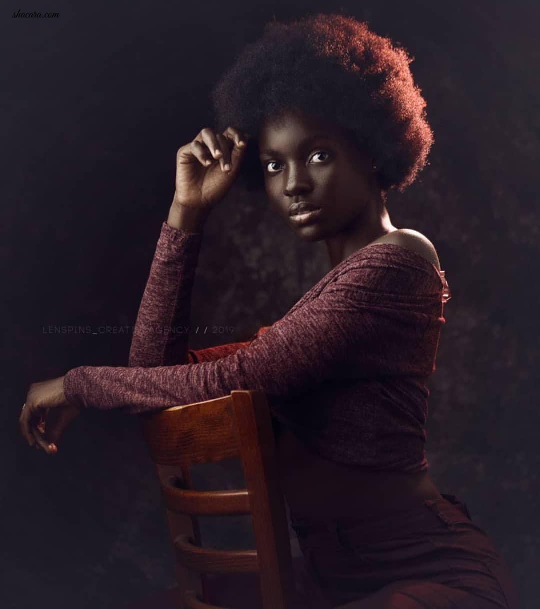 #MODELCRUSH: “My Dark Skin Is A Golden Pass To Jobs” – Black Diamond, Ghana’s Darkest Model