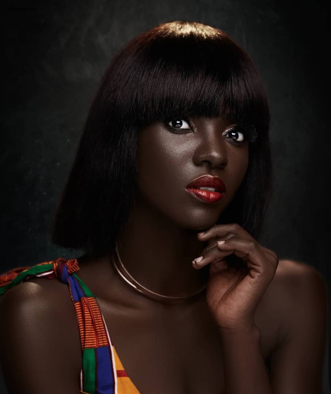 #MODELCRUSH: “My Dark Skin Is A Golden Pass To Jobs” – Black Diamond, Ghana’s Darkest Model