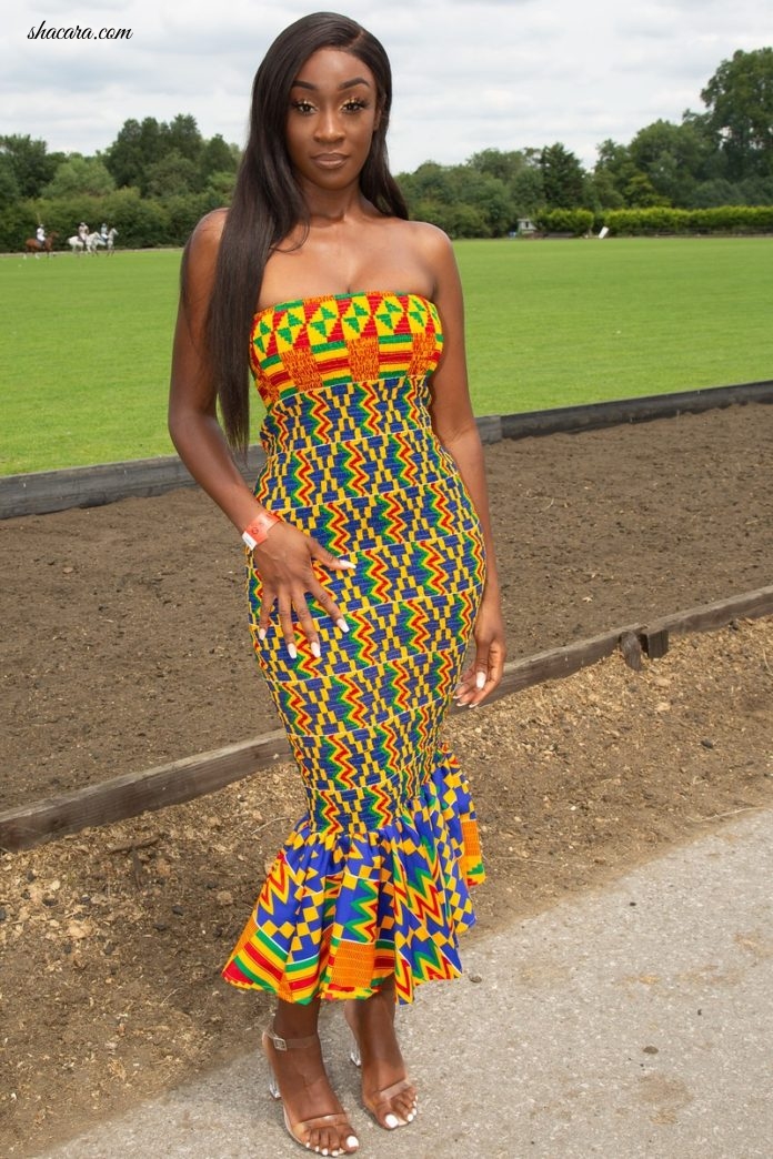 Finally, Some Fab Fashion From London! Watch Fashionistas Come Out In Haute Print For Lux Afrique’s Polo Day 2019