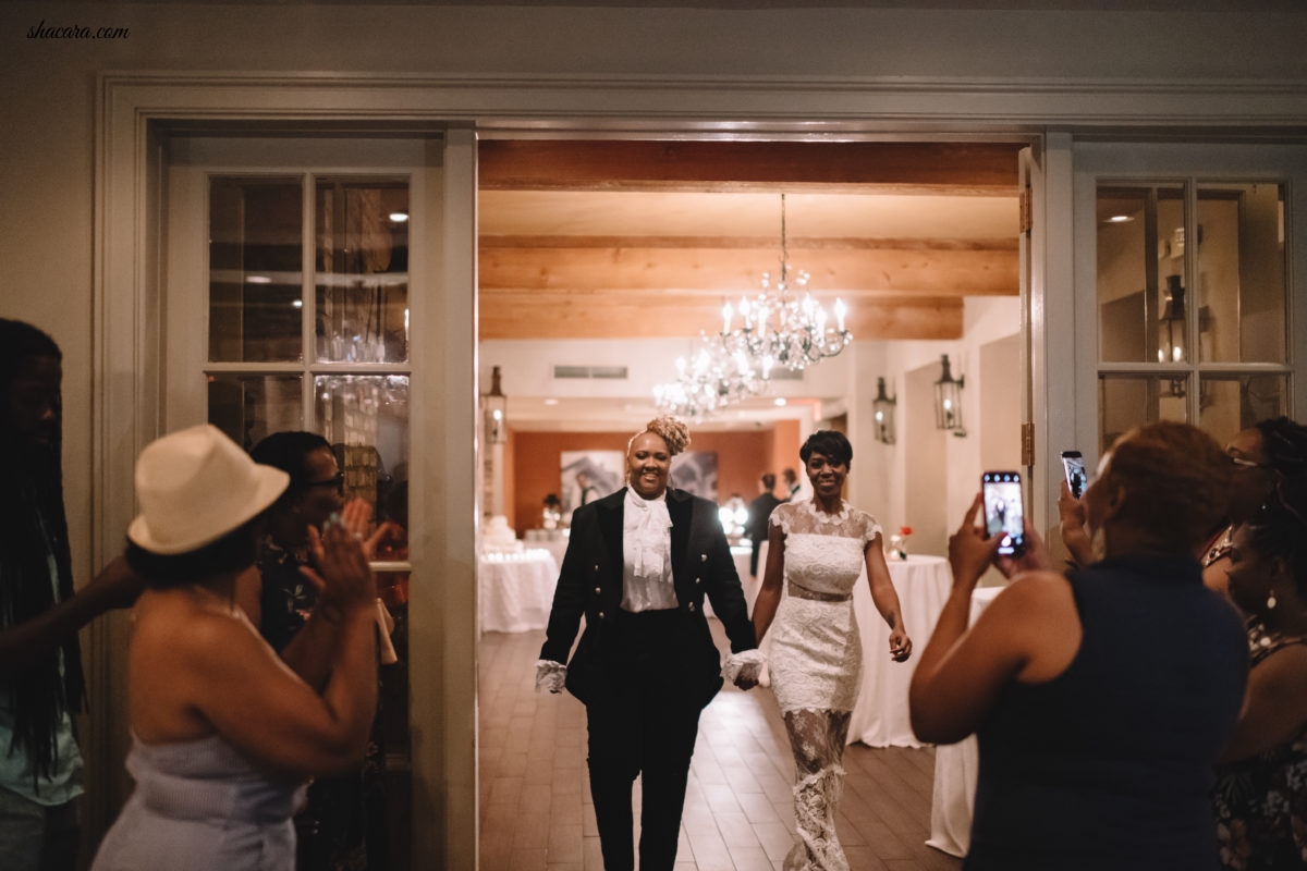 Bridal Bliss: Lisa and Sunette Said 'I Do' During Essence Festival 2018