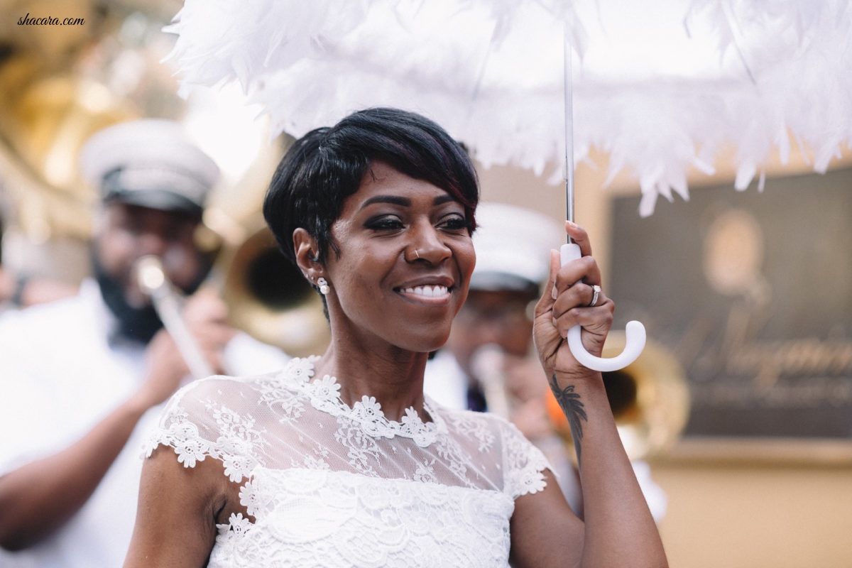 Bridal Bliss: Lisa and Sunette Said 'I Do' During Essence Festival 2018