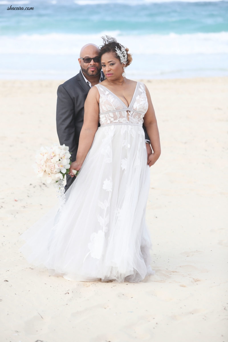 Bridal Bliss: Dorian and Darryl Did It Their Way With This Laid-Back Beach Wedding