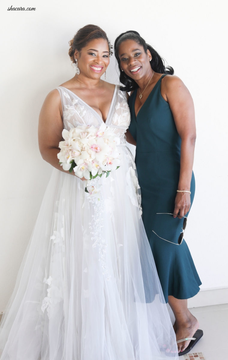 Bridal Bliss: Dorian and Darryl Did It Their Way With This Laid-Back Beach Wedding