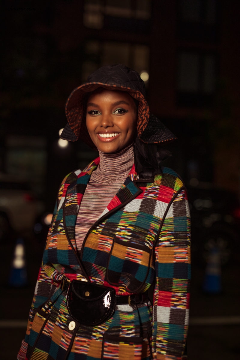 Celebrity Beauty Street Style At New York Fashion Week