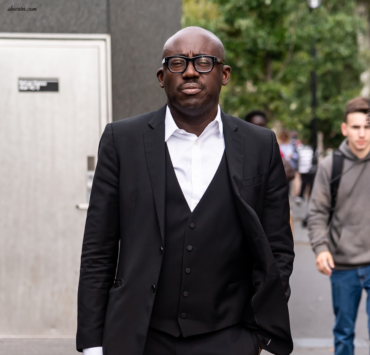 Celebrity Beauty Street Style At New York Fashion Week