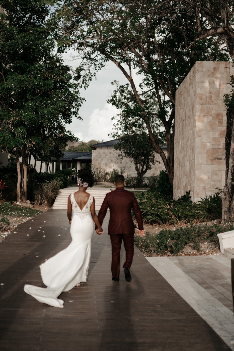 Bridal Bliss: Candice and Hassan Looked Like Royalty At Their St. Lucia Wedding