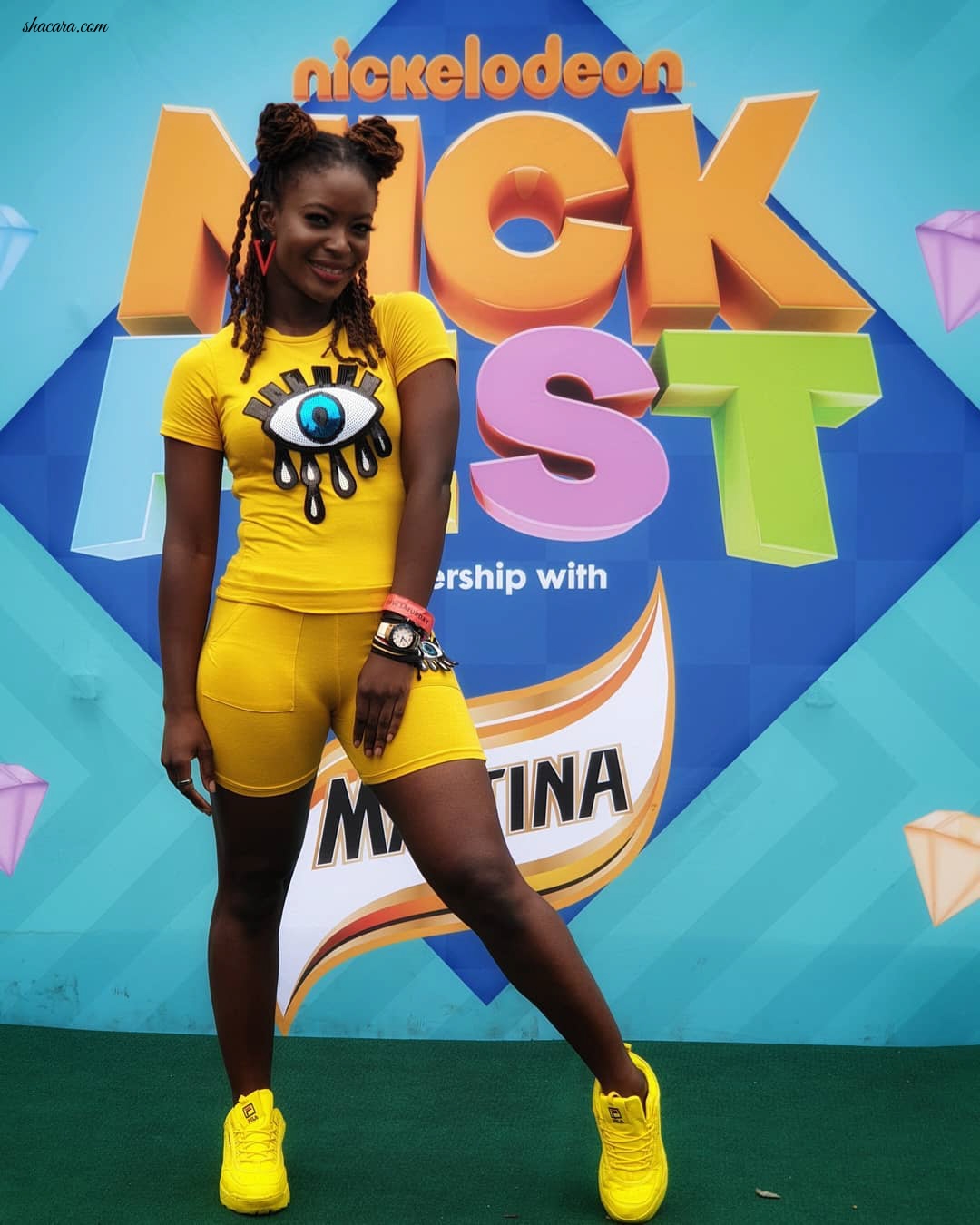 Folu Storms Lit Up NickFest 2019 In The Most Vibrant Orange & Yellow