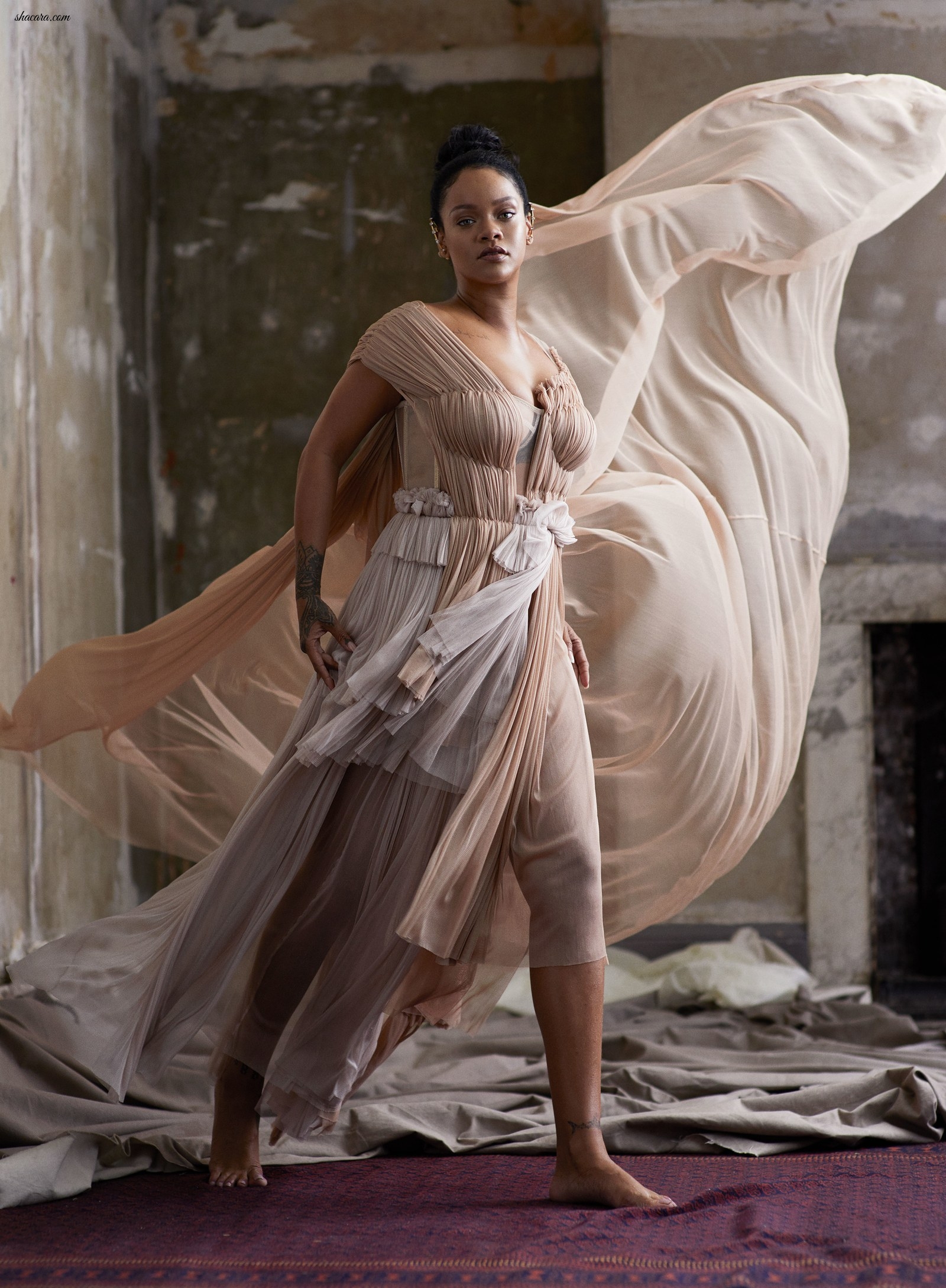 Rihanna Is Breathtaking On The Cover of Vogue Magazine’s November Issue