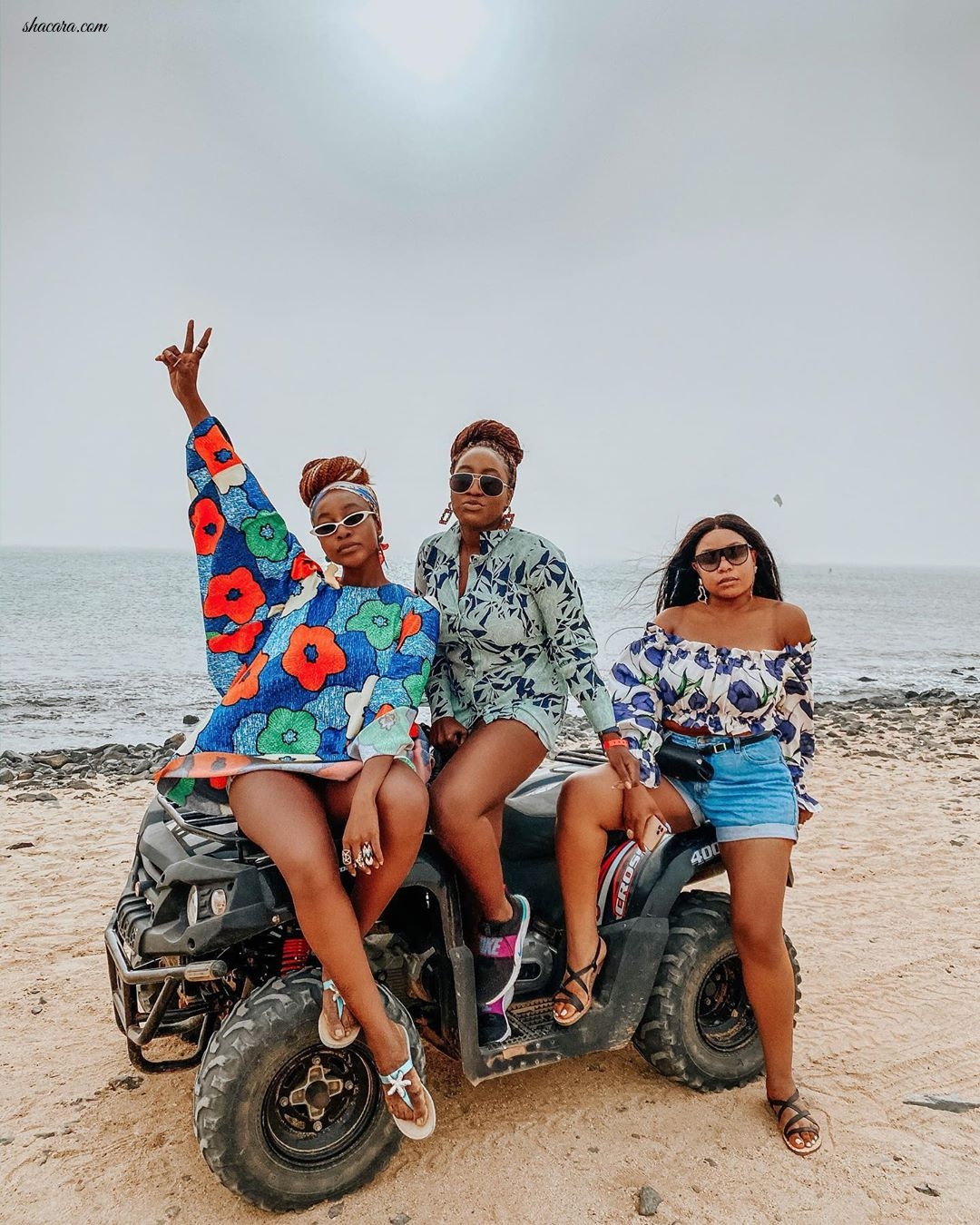 22 Photos That Proof ​​Ini Dima-Okojie And Mimi Onalaja Are Living It Up In Cape Verde