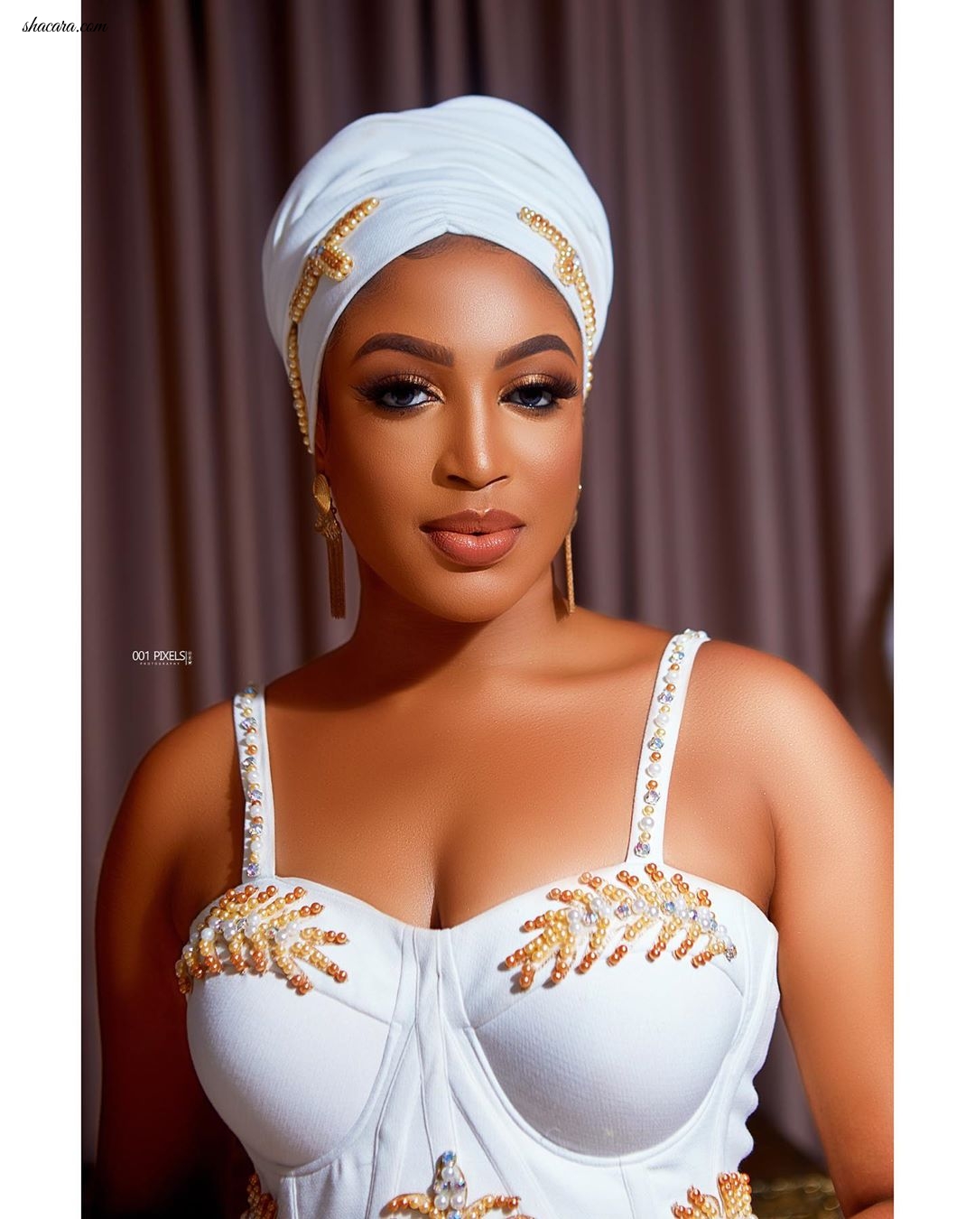 Dabota Lawson Looked Like Royalty At Aare Rasak Okoya’s 80th Birthday Bash